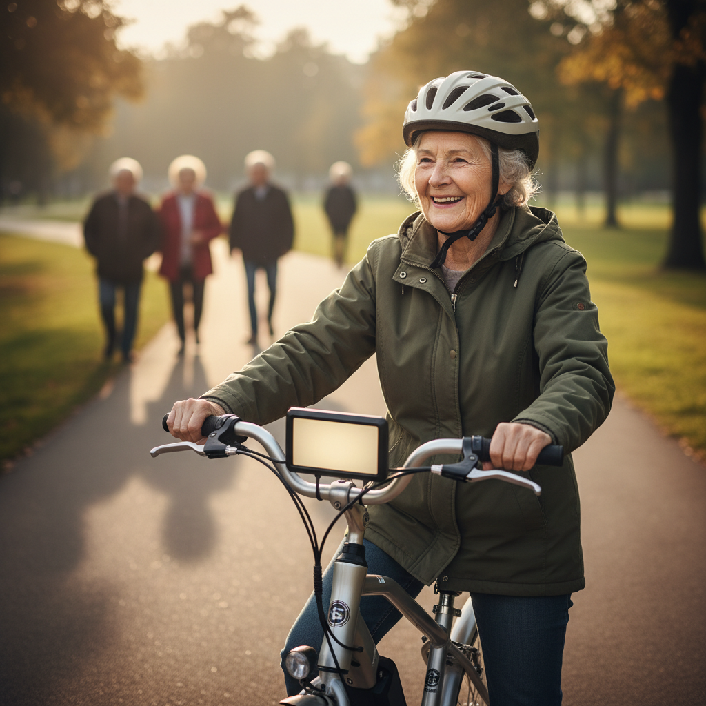 คู่มือเลือก E-Bike สำหรับผู้สูงอายุ: เบา ปลอดภัย ขับง่าย - ebike-guide-for-seniors