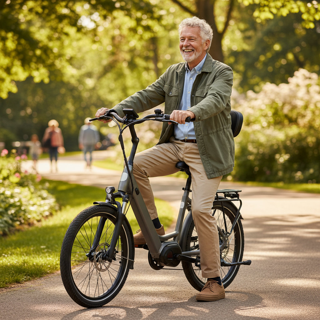 สูงวัยก็ซิ่งได้! วิธีเลือก E-Bike ปลอดภัย ขับง่ายถูกใจ - ebike-guide-for-seniors