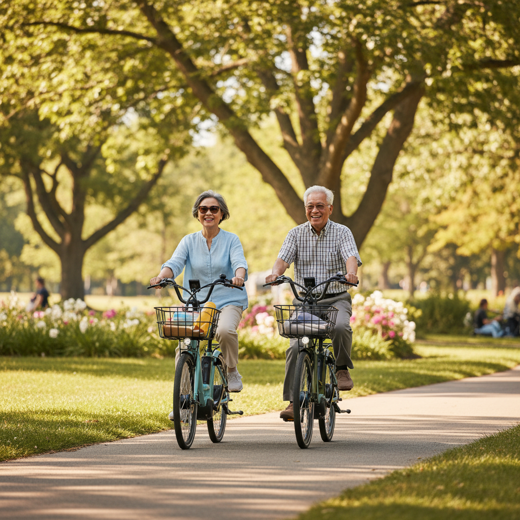 E-Bike เพื่อผู้สูงวัย: ขับง่าย ปลอดภัย ไม่ต้องมีใบขับขี่ - ebike-guide-for-seniors-thailand