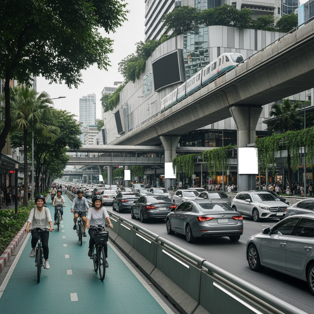 เลนจักรยานไฟฟ้าในกรุงเทพฯ? ส่องนโยบายรัฐที่อาจมาถึงปี 26 - ebike-lanes-bangkok-policy-2026
