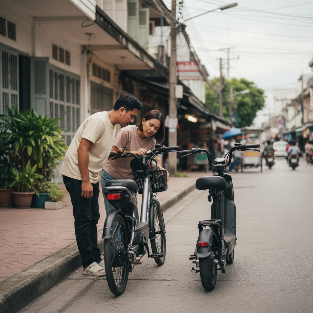 จักรยานไฟฟ้าต้องจดทะเบียนไหม? สรุปกฎหมายล่าสุด - ebike-law-registration-license-thailand
