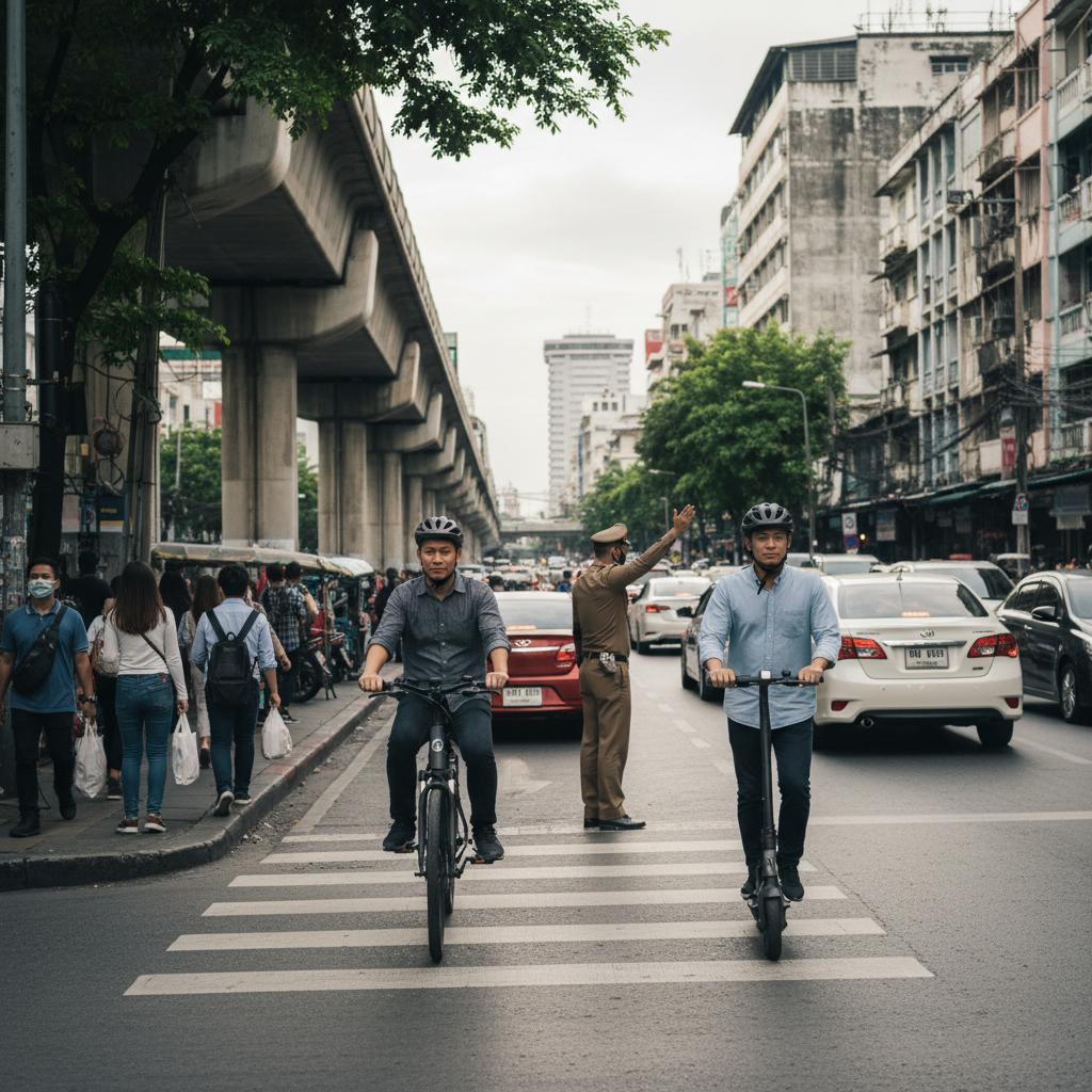 กฎหมาย E-Bike 2569: ต้องมีใบขับขี่-จดทะเบียนไหม? - ebike-laws-thailand-2026