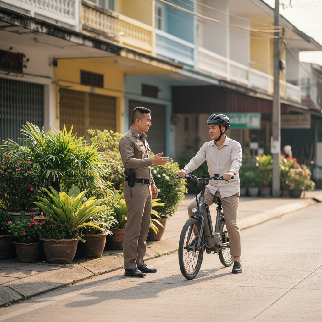 ขับ E-Bike ต้องมีใบขับขี่ไหม? สรุปกฎหมายไทยล่าสุด - ebike-license-law-thailand