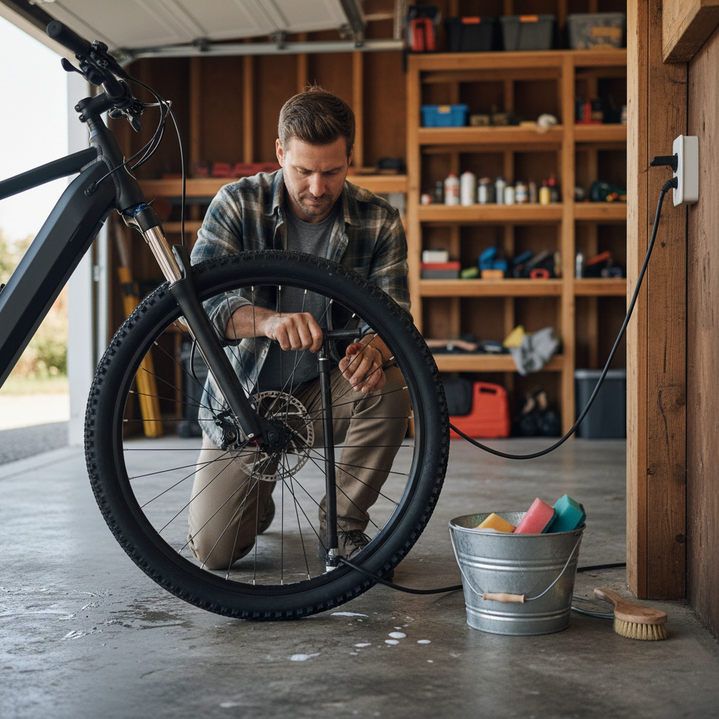 เช็คลิสต์ดูแล E-Bike: ยืดอายุแบตฯ และมอเตอร์ง่ายๆ - ebike-maintenance-checklist-diy