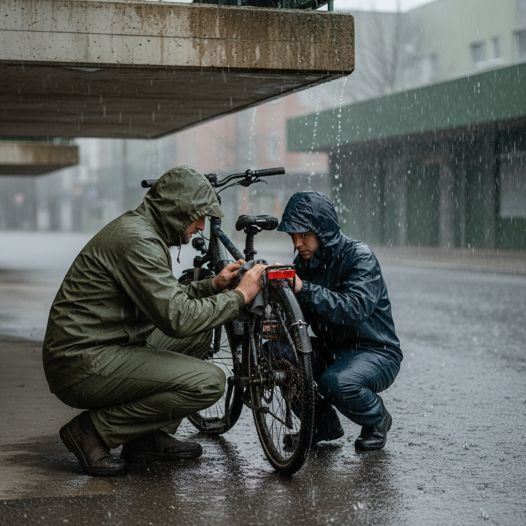 ขับ E-Bike หน้าฝน: 5 วิธีดูแลรถและแบตฯ ให้ปลอดภัย - ebike-rainy-season-care-tips