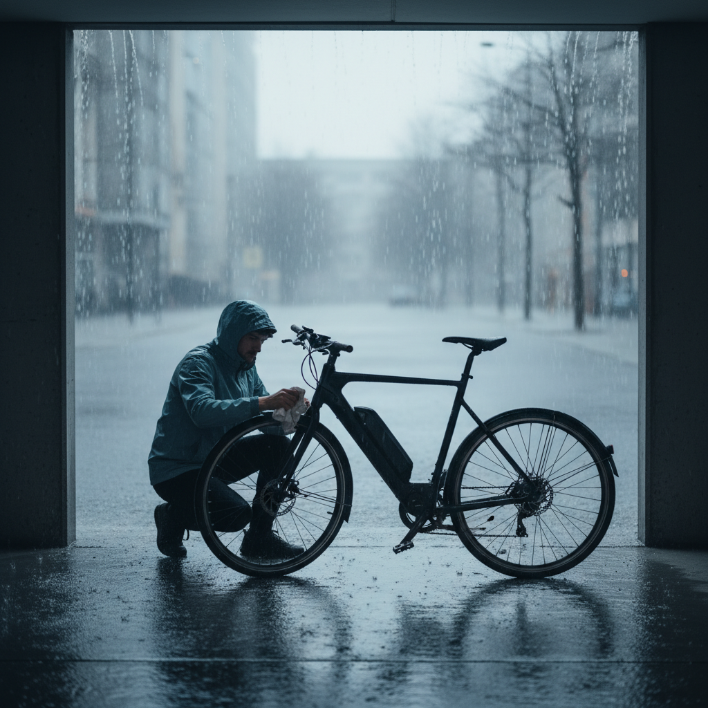 หน้าฝนต้องรู้! 5 วิธีดูแลจักรยานไฟฟ้าไม่ให้พังง่าย - ebike-rainy-season-care-tips