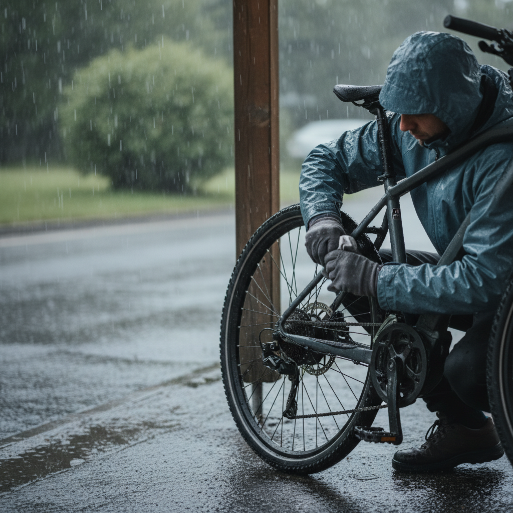 ขับ E-Bike หน้าฝน! 5 วิธีดูแลรถกันพัง ปลอดภัยตลอดฤดู - ebike-rainy-season-care-tips