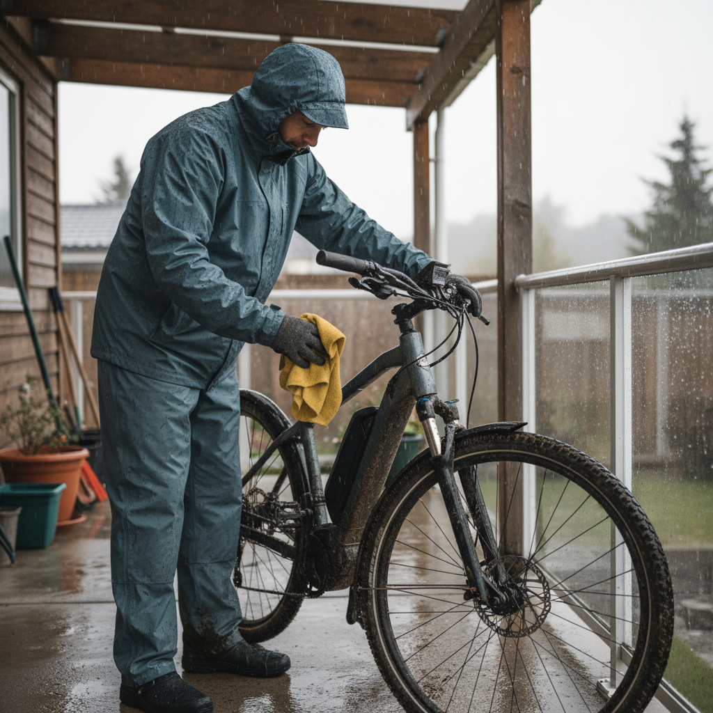 หน้าฝนต้องรู้! 5 วิธีดูแลจักรยานไฟฟ้าไม่ให้พัง - ebike-rainy-season-care-tips