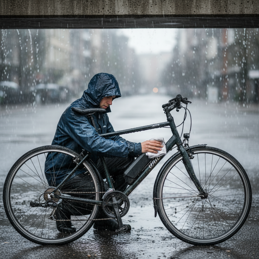 E-Bike ลุยฝน! 5 วิธีดูแลรถคู่ใจให้รอดหน้าฝน - ebike-rainy-season-care-tips