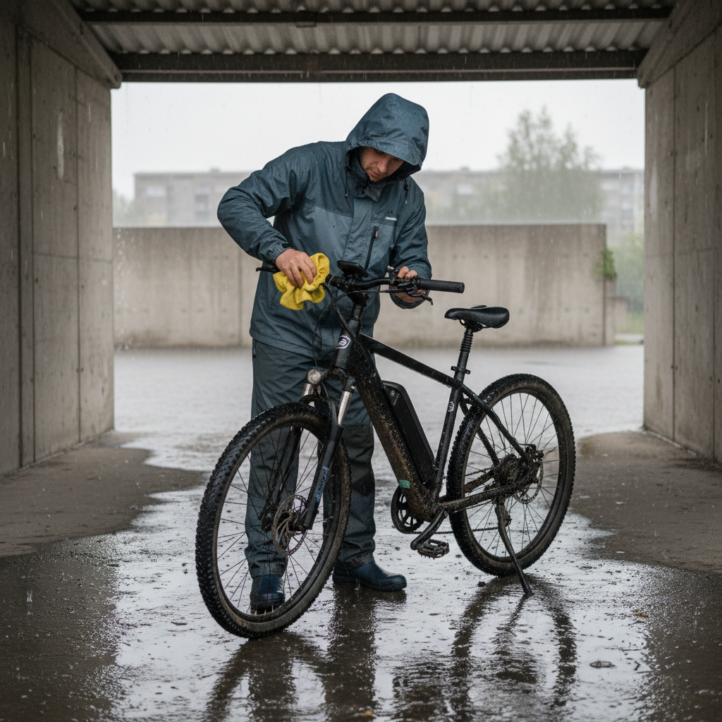 ขับ E-Bike ลุยฝน? 5 ทริคดูแลรถไม่ให้พังไว - ebike-rainy-season-care-tips