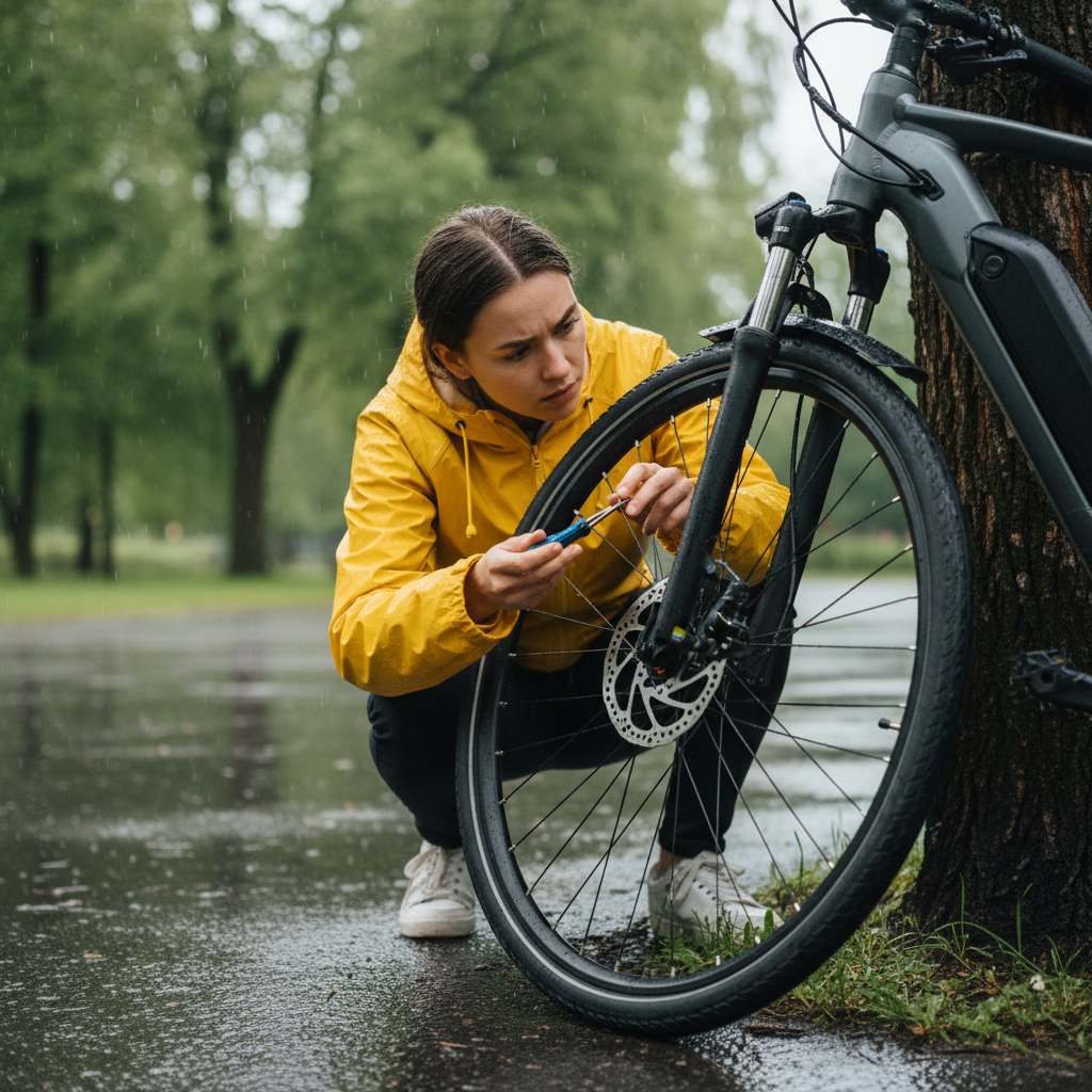 5 จุดต้องเช็ค! เตรียม E-Bike รับหน้าฝนให้ปลอดภัย