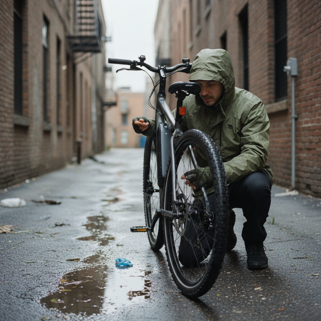 เช็กลิสต์ E-Bike หน้าฝน: 5 จุดต้องเช็กก่อนขับลุยน้ำ - ebike-rainy-season-maintenance-checklist