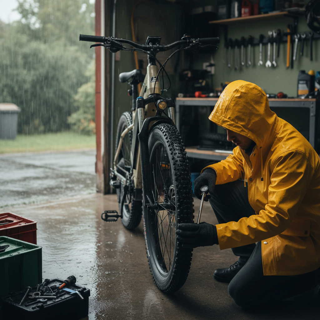 หน้าฝนนี้ E-Bike ต้องเช็กอะไร? 5 จุดสำคัญที่ห้ามมองข้าม