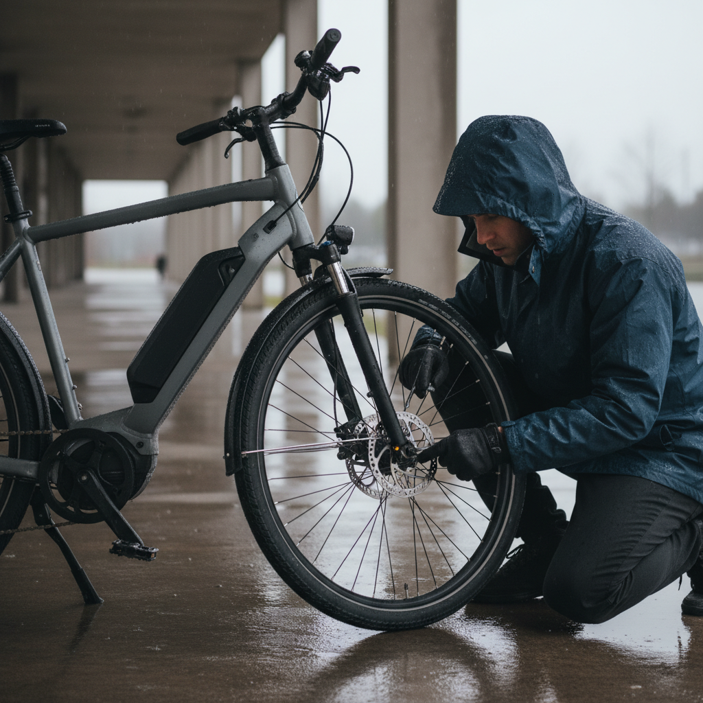 เช็ค 5 จุด E-Bike ให้พร้อมขี่หน้าฝน ปลอดภัยไร้กังวล - ebike-rainy-season-safety-check