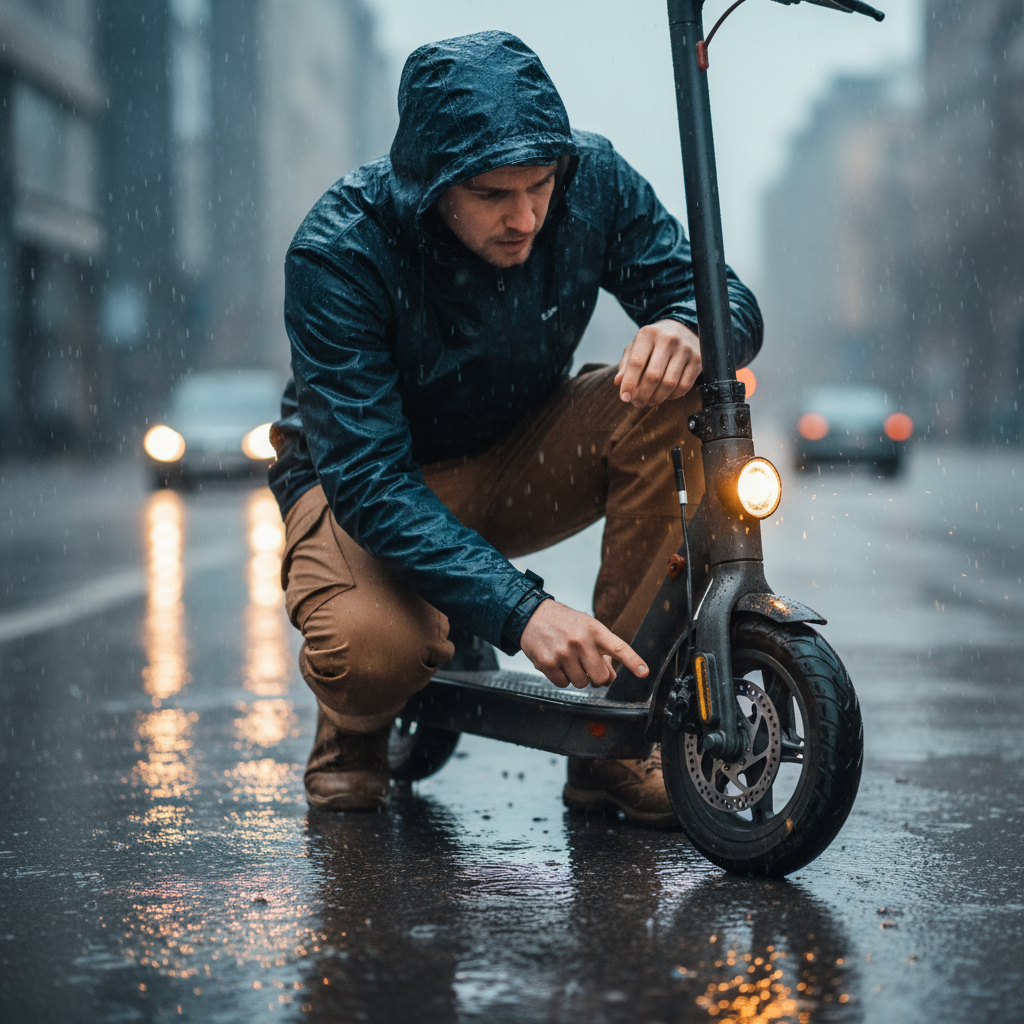 ขับ E-Bike หน้าฝน: 5 จุดต้องเช็คเพื่อความปลอดภัย - ebike-rainy-season-safety-check