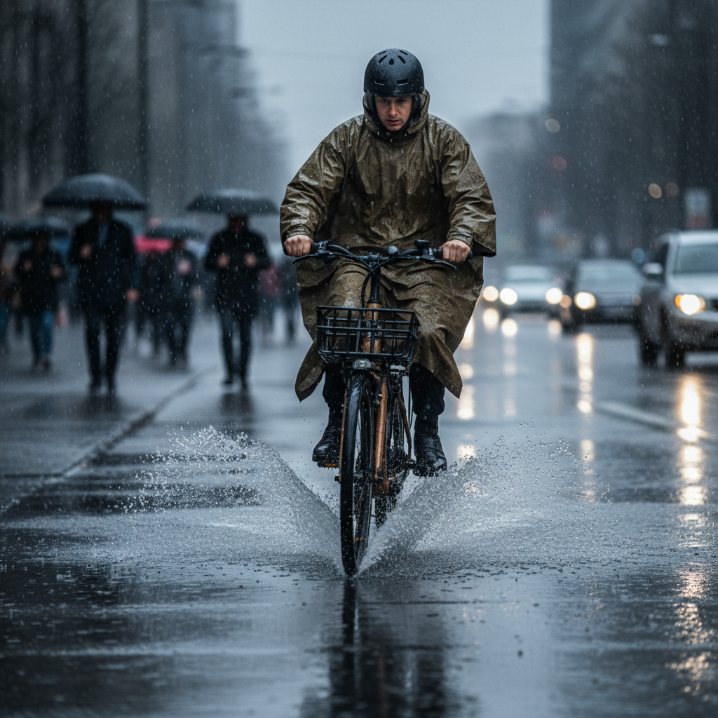 ขี่ E-Bike ลุยฝน? 5 ข้อควรระวังและวิธีดูแลหลังขับ - ebike-rainy-season-safety-tips