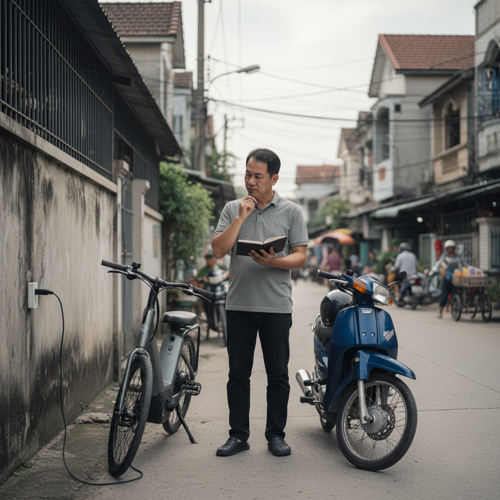 ซื้อ E-Bike คืนทุนในกี่เดือน? เทียบค่าใช้จ่ายกับมอไซค์ - ebike-roi-calculation-vs-motorcycle