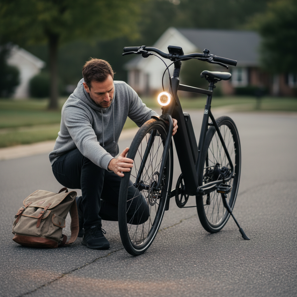 5 จุดต้องเช็กก่อนขี่ E-Bike เพื่อความปลอดภัยสูงสุด - ebike-safety-checklist-before-ride