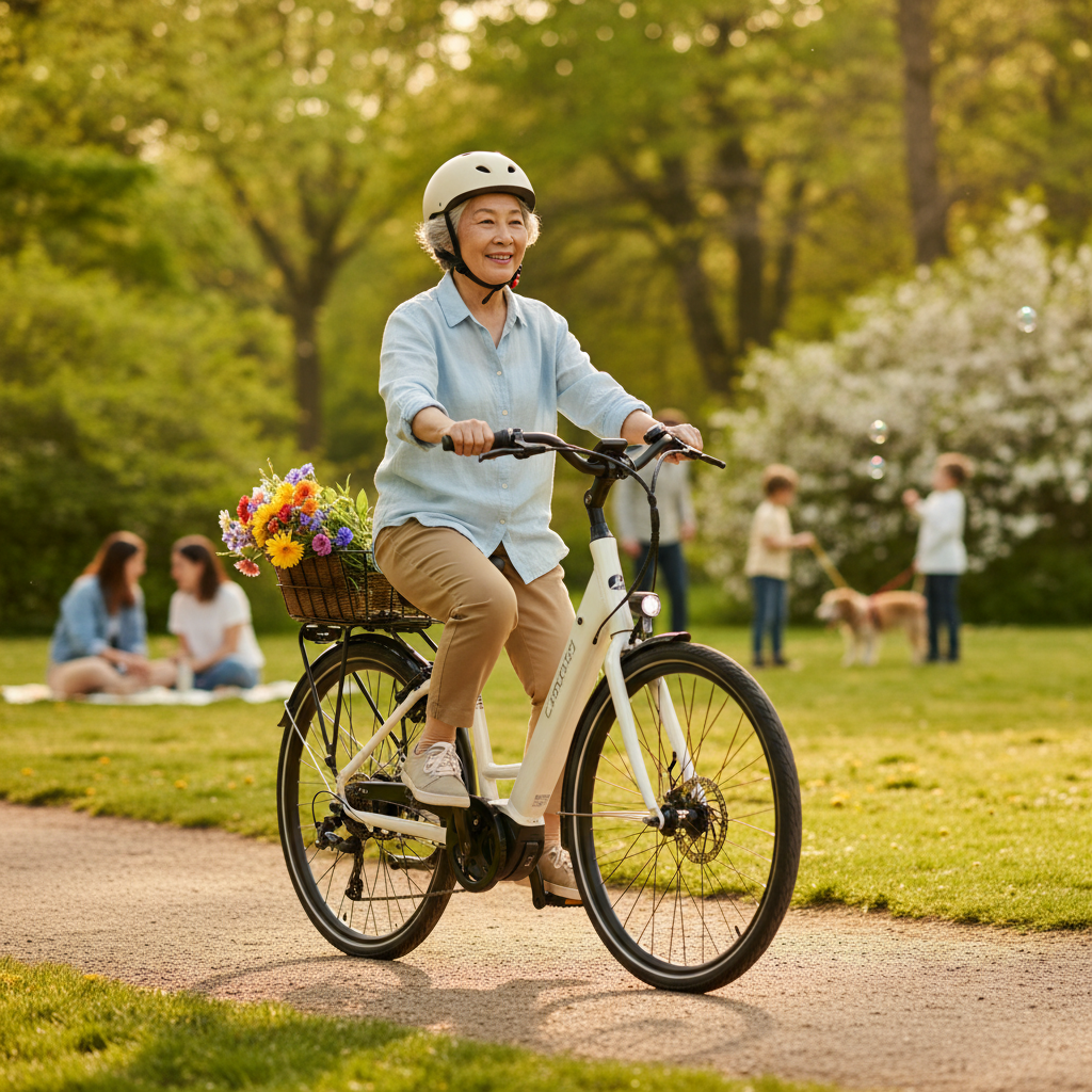 5 ฟีเจอร์ความปลอดภัยใน E-Bike ที่ผู้สูงอายุต้องมองหา