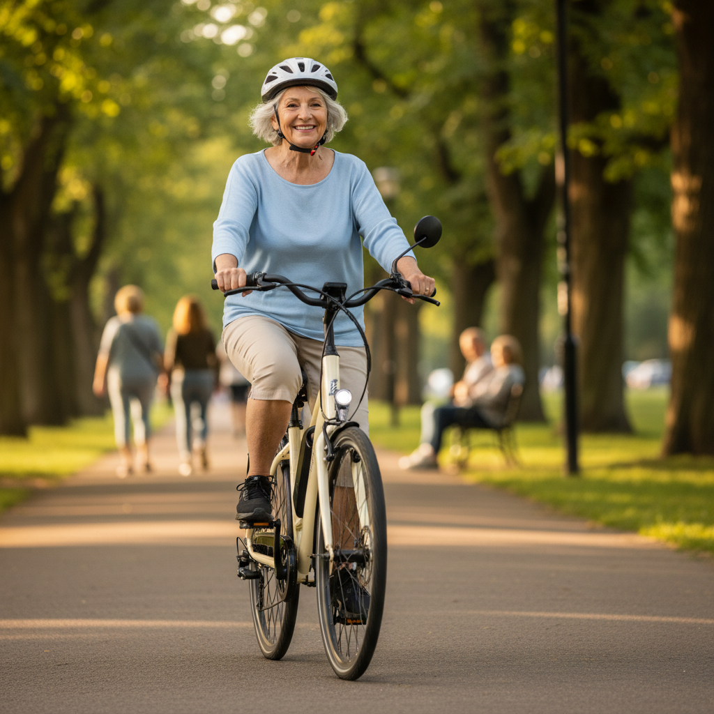 สูงวัยขี่ E-Bike อย่างไรให้ปลอดภัย? 5 ทริคจาก GIANT - ebike-safety-tips-for-seniors
