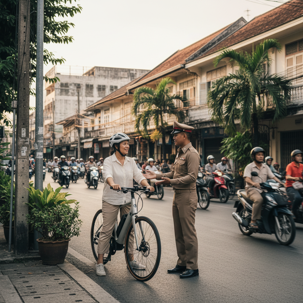 ขับ E-Bike ต้องมีใบขับขี่ไหม? สรุปกฎหมายล่าสุดที่ต้องรู้ - ebike-scooter-law-thailand-license