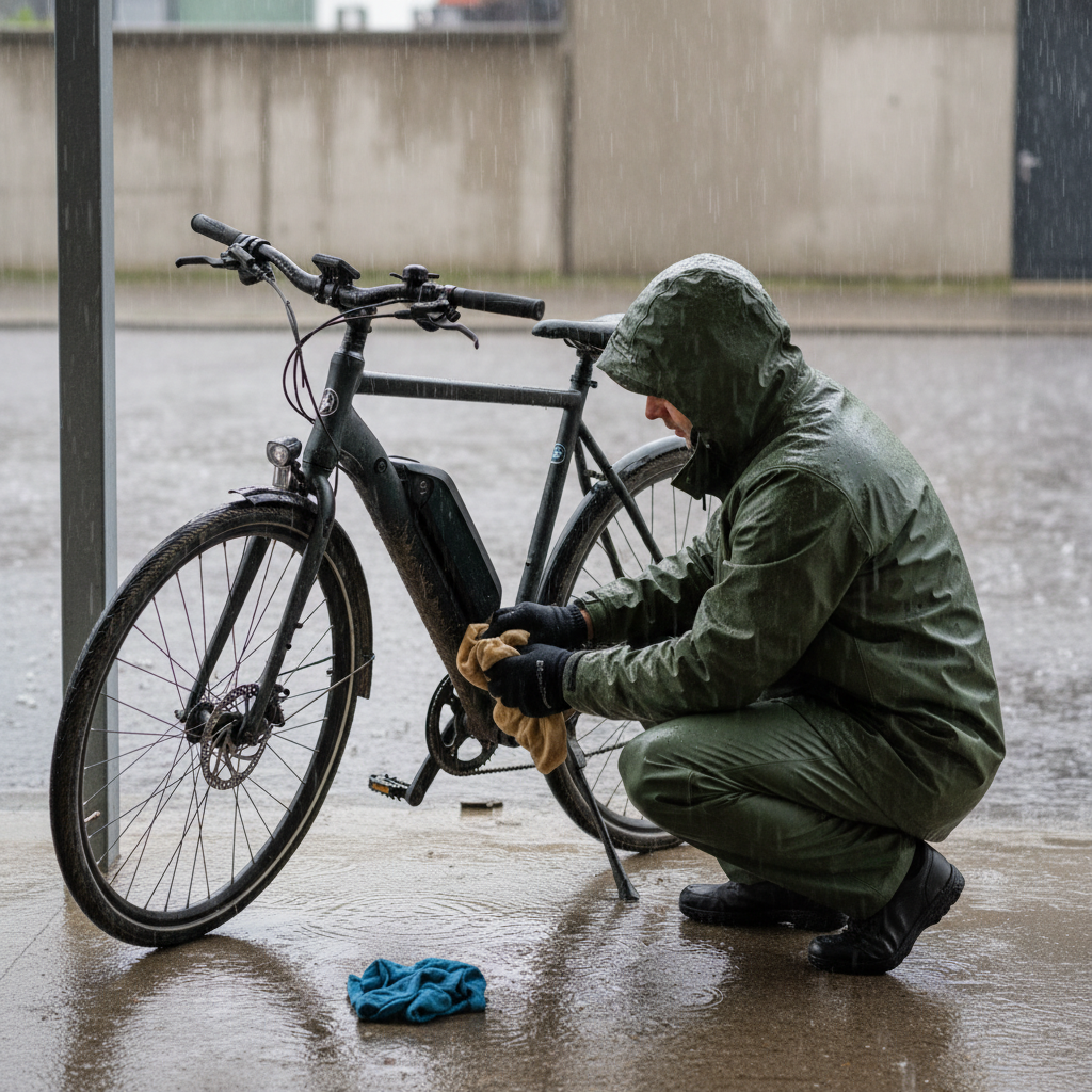 หน้าฝนนี้! 5 วิธีดูแล E-Bike และสกู๊ตเตอร์ไม่ให้พัง - ebike-scooter-rainy-season-care