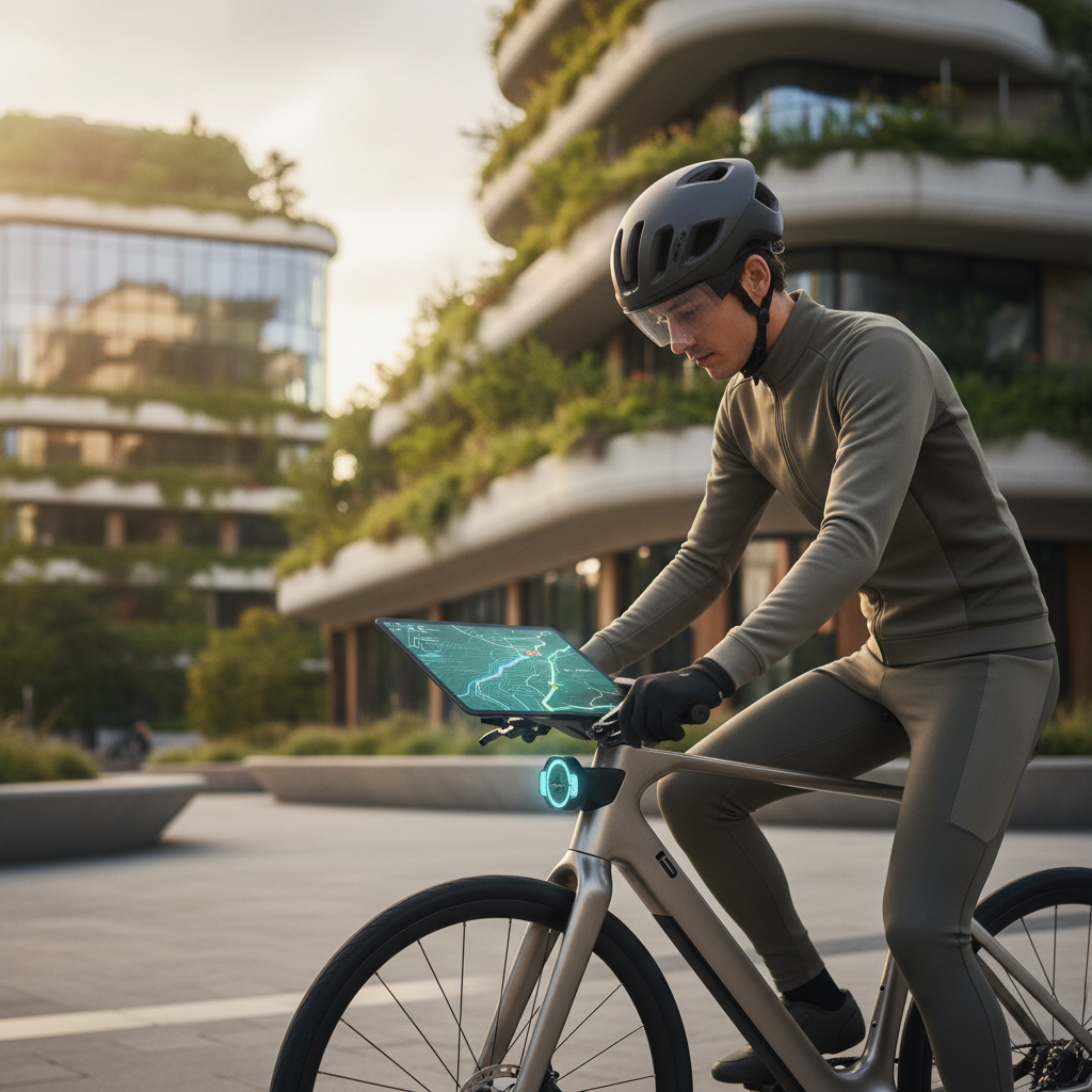 เทรนด์ E-Bike 2027: AI ช่วยวางแผนเส้นทางประหยัดแบตฯ - ebike-trend-2027-ai-route-planning