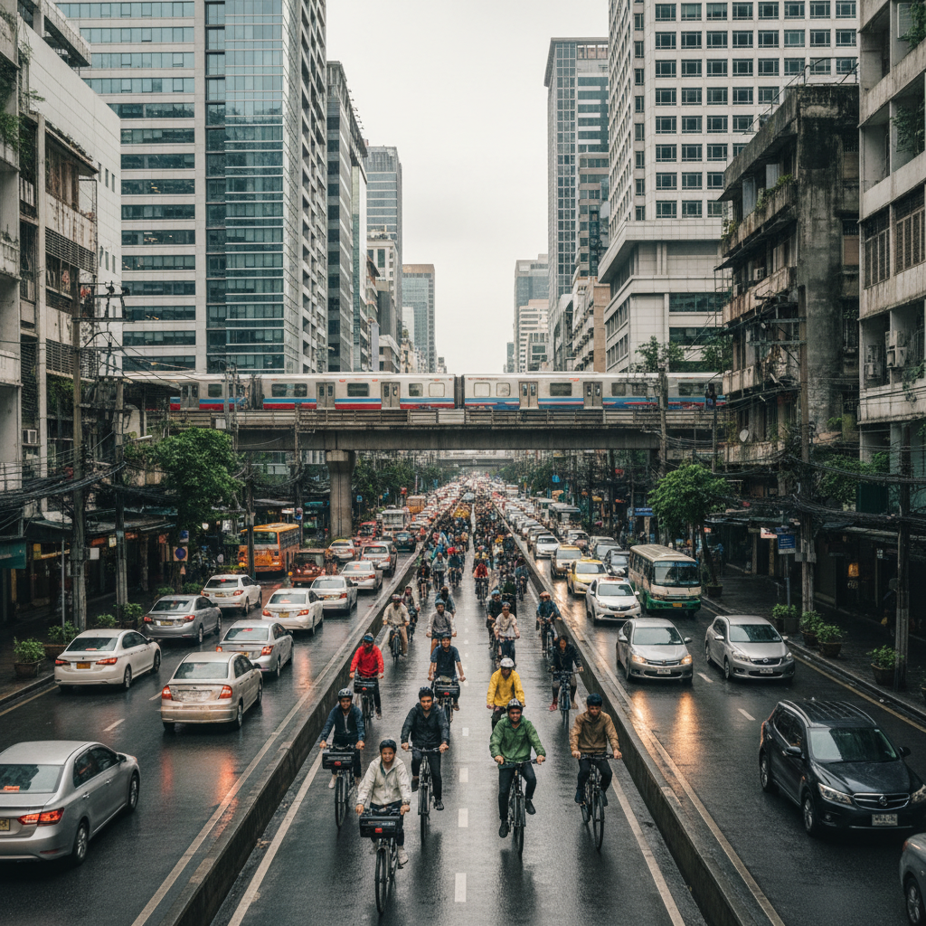 เทรนด์ 2026: E-Bike สู่ขนส่งหลักในเมืองใหญ่ของไทย? - ebike-urban-transport-trend-2026