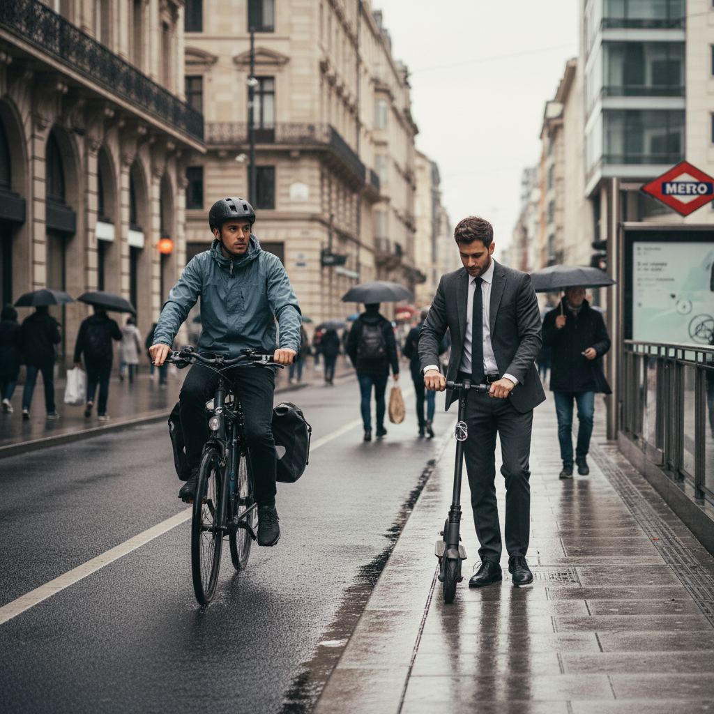 จักรยานไฟฟ้า vs สกู๊ตเตอร์ไฟฟ้า แบบไหนเหมาะกับคุณ? - ebike-vs-electric-scooter-comparison