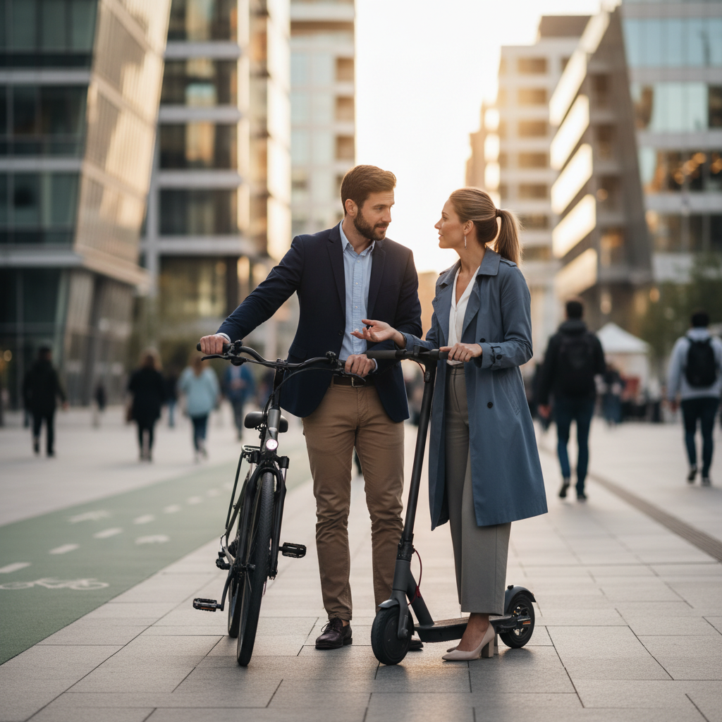 E-Bike vs สกู๊ตเตอร์ไฟฟ้า: เลือกคันไหนที่ใช่สำหรับคุณ? - ebike-vs-electric-scooter-comparison