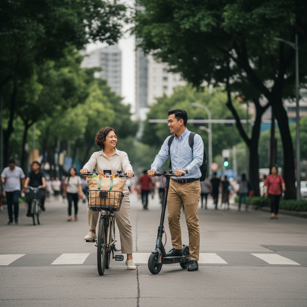 E-Bike vs สกู๊ตเตอร์ไฟฟ้า เลือกแบบไหนให้เหมาะกับคุณ? - ebike-vs-electric-scooter-guide