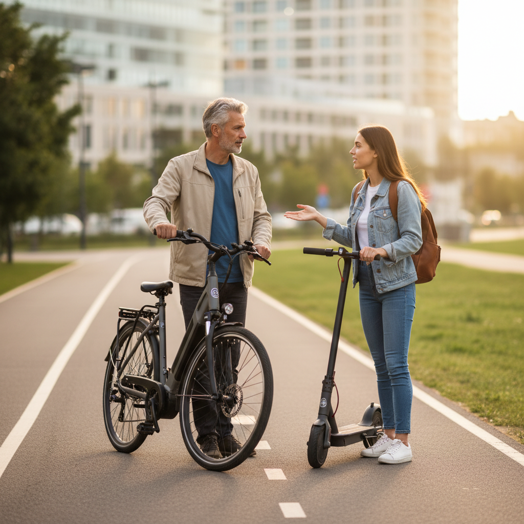 E-Bike vs สกู๊ตเตอร์ไฟฟ้า: เลือกคันไหนที่ใช่สำหรับคุณ? - ebike-vs-electric-scooter-guide