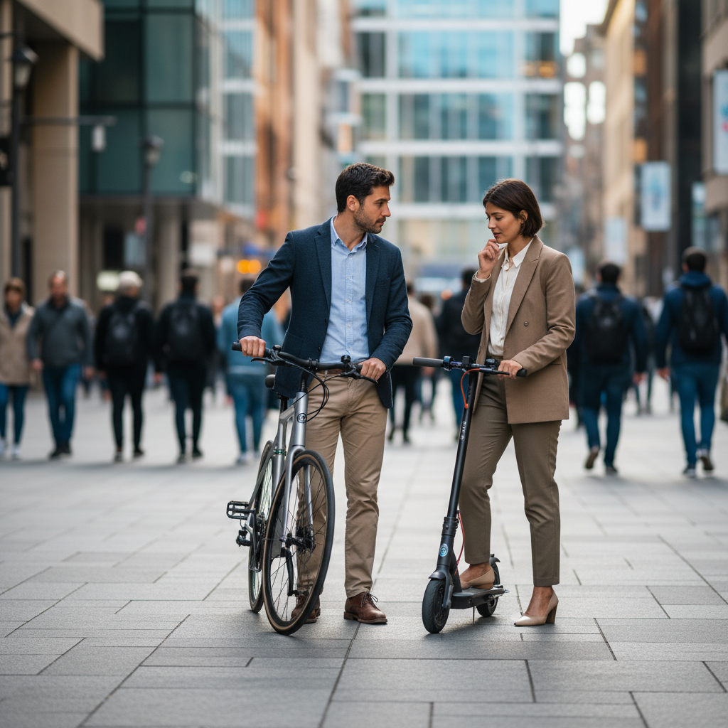 E-Bike vs สกู๊ตเตอร์ไฟฟ้า: เลือกคันไหนเหมาะกับคุณ? - ebike-vs-electric-scooter-guide