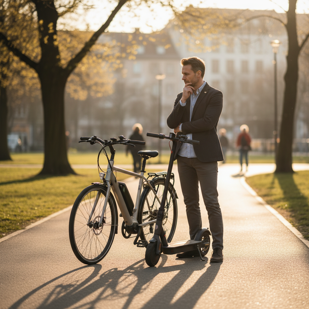 E-Bike vs สกู๊ตเตอร์ไฟฟ้า: เลือกคันไหนที่ใช่สำหรับคุณ? - ebike-vs-electric-scooter-guide