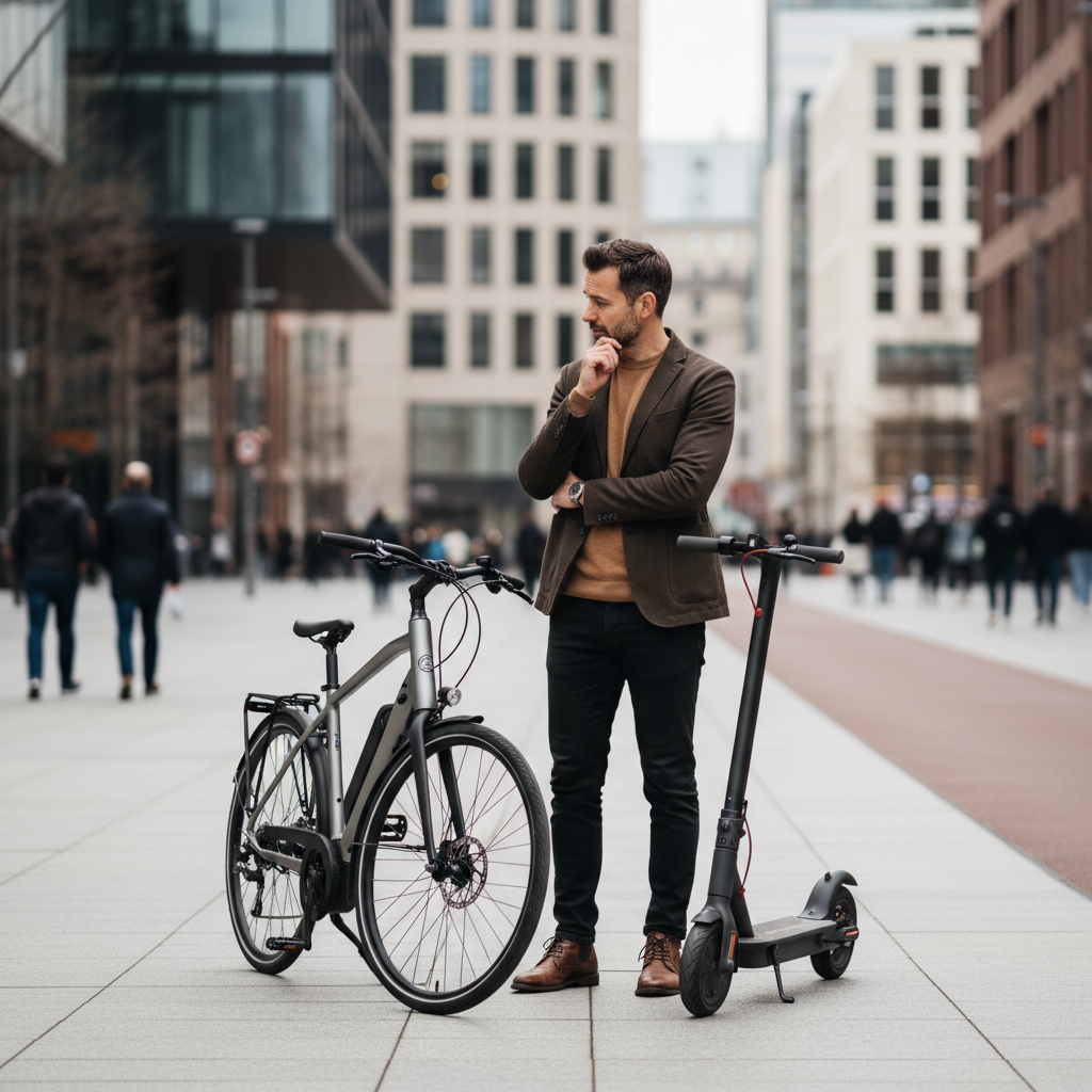 E-Bike กับ สกู๊ตเตอร์ไฟฟ้า: เลือกแบบไหนให้เหมาะกับคุณ? - ebike-vs-electric-scooter-guide