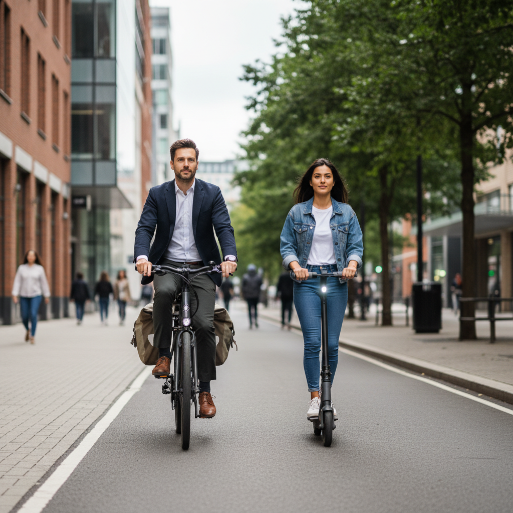 E-Bike vs สกู๊ตเตอร์ไฟฟ้า: เลือกแบบไหนที่ใช่สำหรับคุณ - ebike-vs-electric-scooter-guide