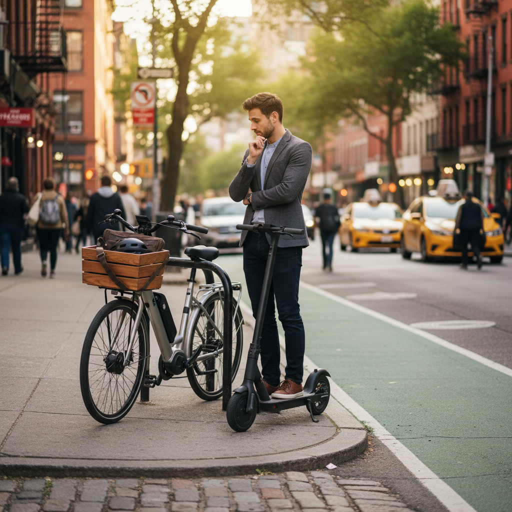 E-Bike vs สกู๊ตเตอร์ไฟฟ้า: เลือกคันไหนที่ใช่สำหรับคุณ - ebike-vs-electric-scooter-guide