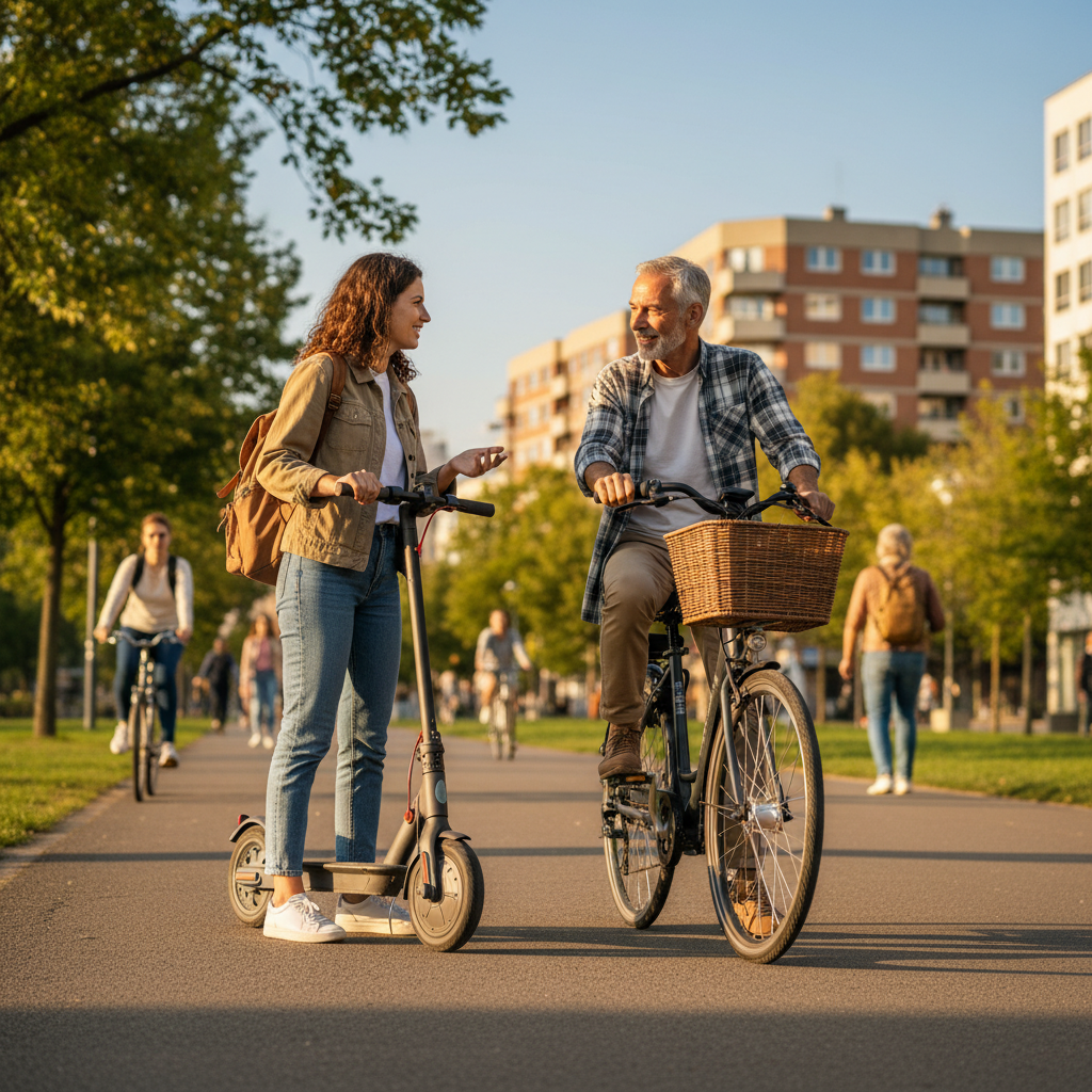 E-Bike vs สกู๊ตเตอร์ไฟฟ้า: เลือกคันไหนเหมาะกับคุณ? - ebike-vs-electric-scooter-guide