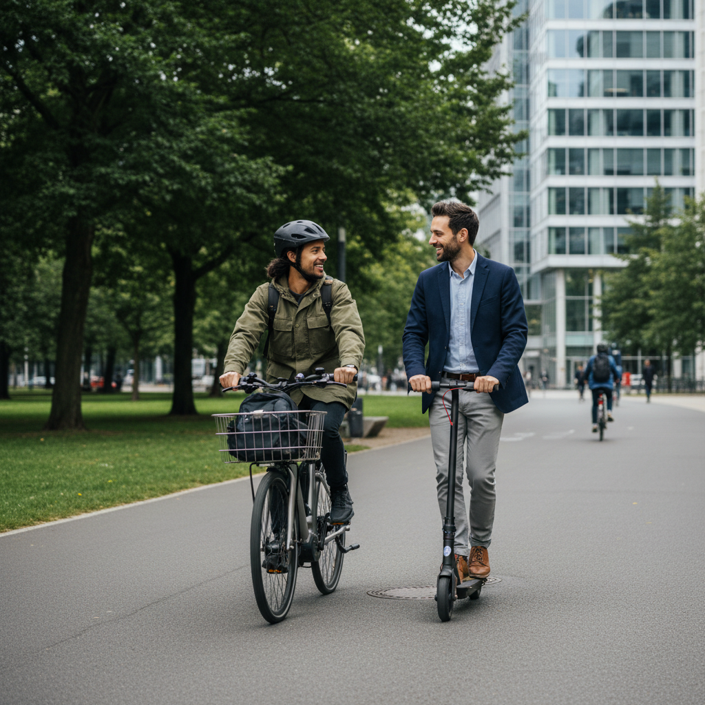 E-Bike vs สกู๊ตเตอร์ไฟฟ้า: เลือกคันไหนที่ใช่สำหรับคุณ? - ebike-vs-electric-scooter-guide