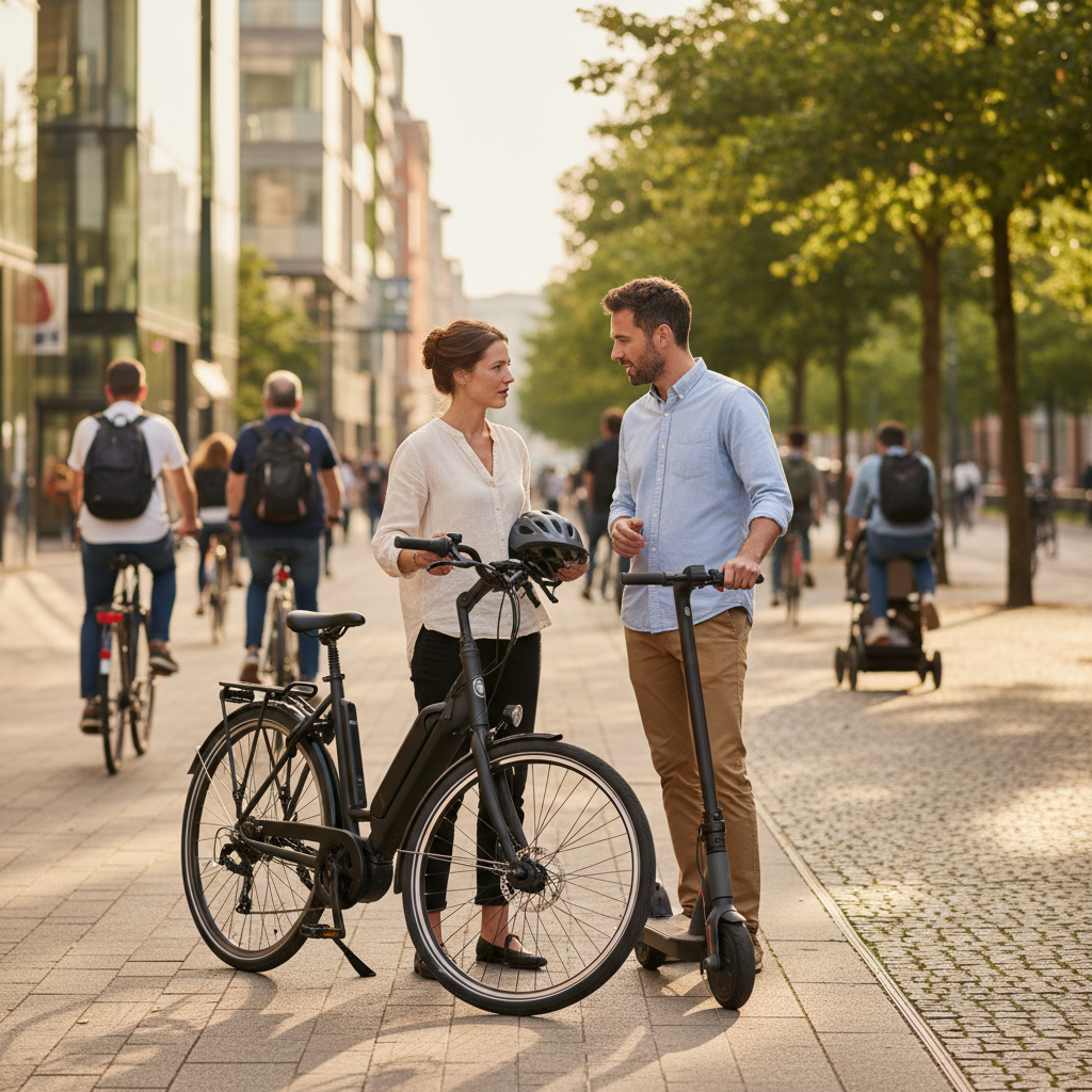 E-Bike vs สกู๊ตเตอร์ไฟฟ้า: เลือกคันไหนดีที่ใช่สำหรับคุณ? - ebike-vs-electric-scooter-guide