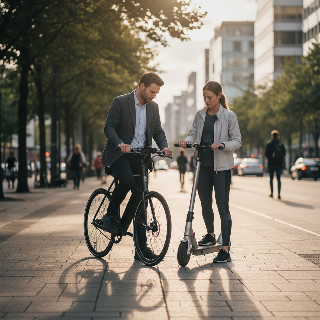 E-Bike vs สกู๊ตเตอร์ไฟฟ้า: เลือกคันไหนที่ใช่สำหรับคุณ? - ebike-vs-electric-scooter-guide
