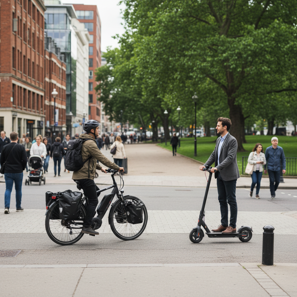 E-Bike vs สกู๊ตเตอร์ไฟฟ้า: เลือกคันไหนดีที่ใช่สำหรับคุณ? - ebike-vs-electric-scooter-guide