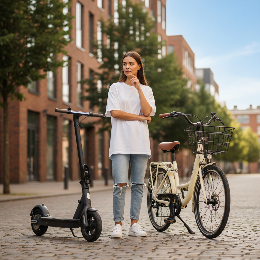 E-Bike vs สกู๊ตเตอร์ไฟฟ้า: เลือกคันไหนให้เหมาะกับคุณ?