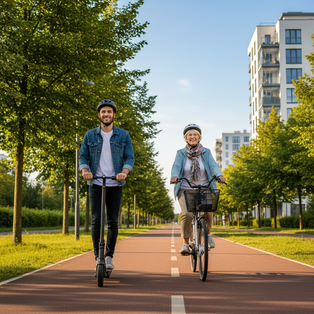 E-Bike vs สกู๊ตเตอร์ไฟฟ้า: เลือกคันไหนที่เหมาะกับคุณ?