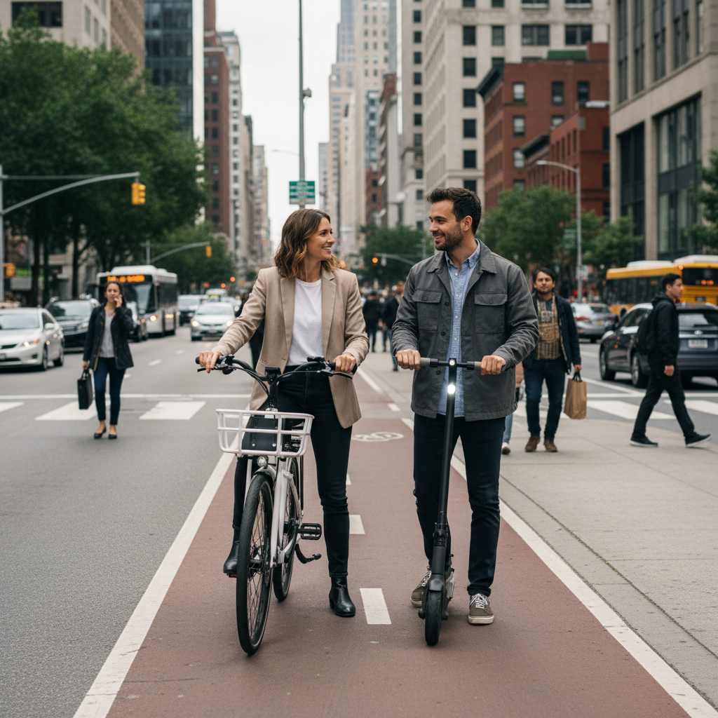 จักรยานไฟฟ้า vs สกู๊ตเตอร์ไฟฟ้า: เลือกคันไหนเหมาะกับคุณ? - ebike-vs-electric-scooter-thailand