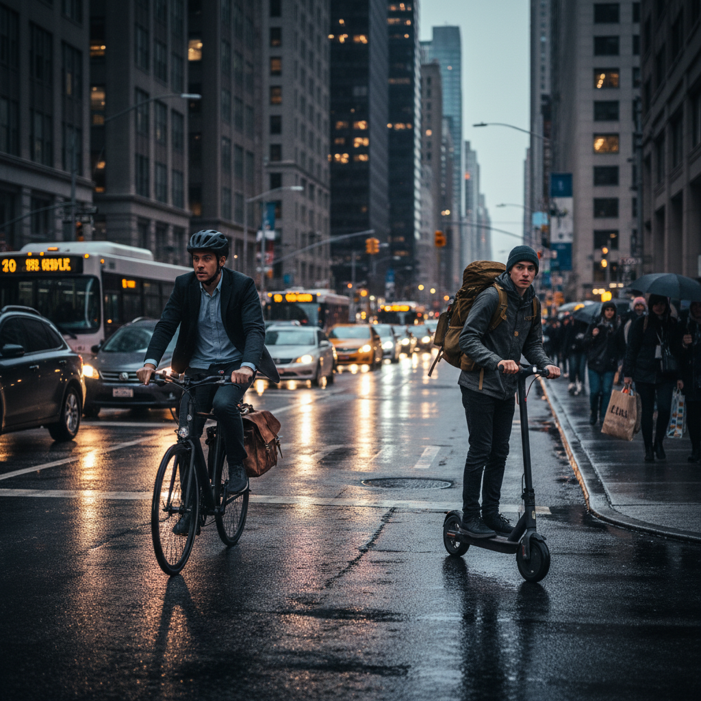 E-Bike vs สกู๊ตเตอร์ไฟฟ้า: คนเมืองแบบเราเหมาะกับคันไหน? - ebike-vs-escooter-city-commute