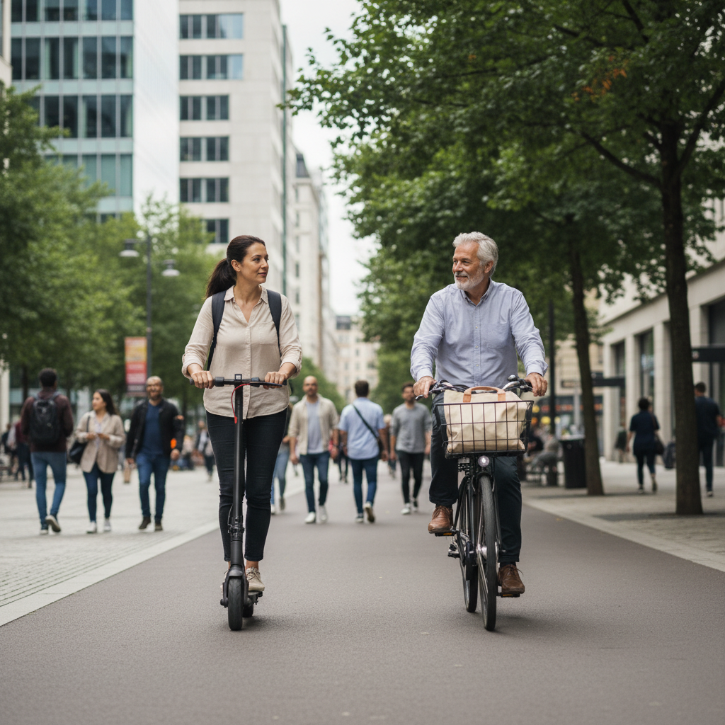 E-Bike vs สกู๊ตเตอร์ไฟฟ้า: เลือกคันไหนที่ใช่สไตล์เรา? - ebike-vs-escooter-which-to-choose