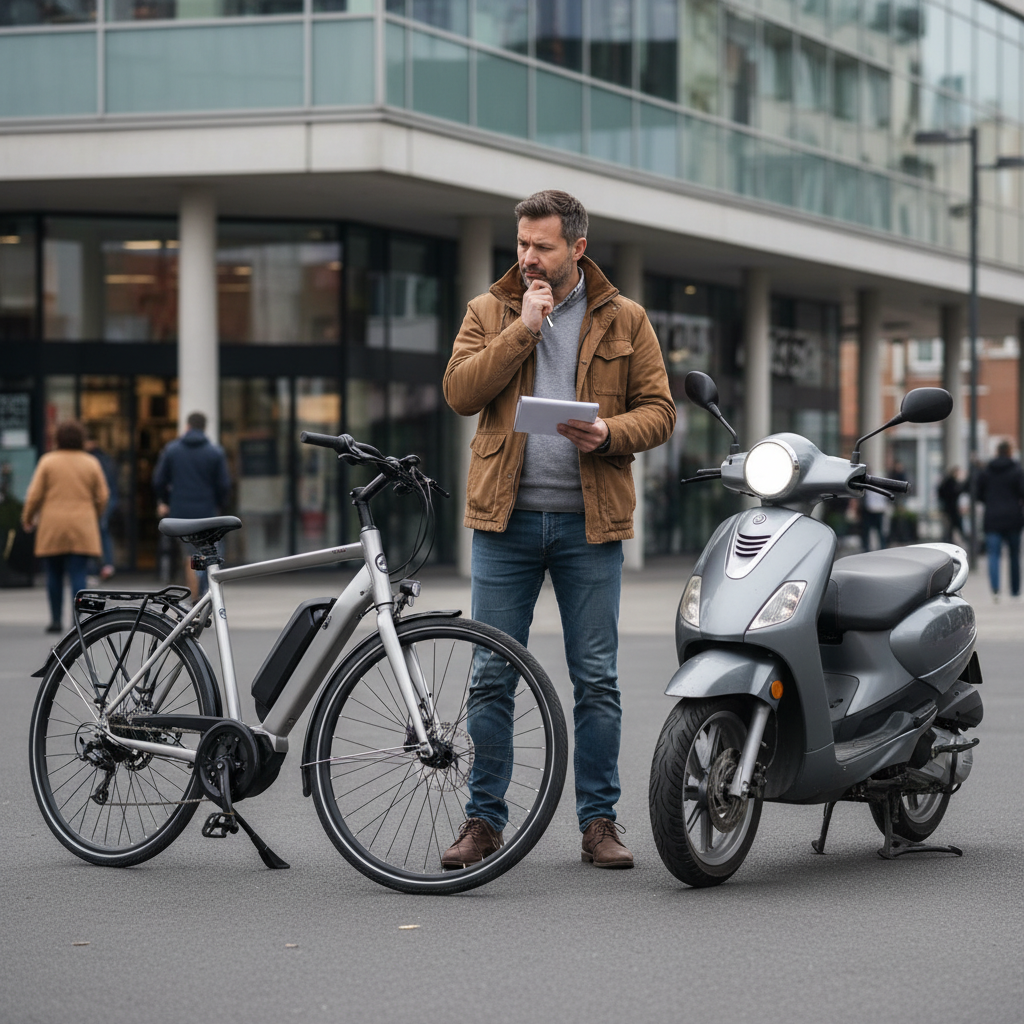 E-Bike vs มอเตอร์ไซค์: แบบไหนคุ้มค่ากว่าในระยะยาว? - ebike-vs-motorcycle-cost-comparison