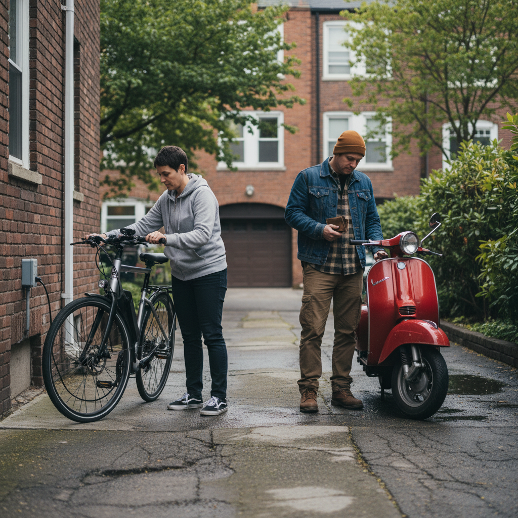 E-Bike vs มอไซค์: คำนวณค่าใช้จ่าย ใครคุ้มกว่ากัน? - ebike-vs-motorcycle-cost-comparison