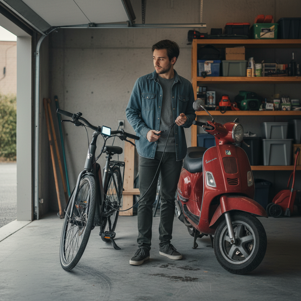 E-Bike vs มอเตอร์ไซค์: ผ่าค่าใช้จ่าย 1 ปี ใครคุ้มกว่า? - ebike-vs-motorcycle-cost-comparison